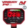 Minelab Vanquish 540 est d'un écran LCD rétro-éclairé qui affiche le type de métal détecté et sa profondeur