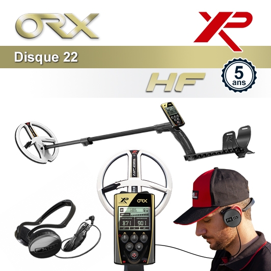 Detecteur de metaux XP Orx avec disque 22,5cm HF