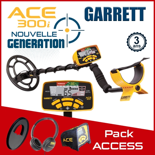 Detecteur de metaux Garrett Ace 300i