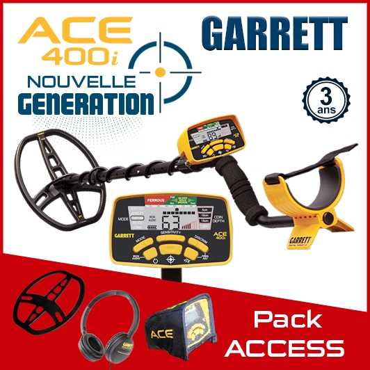 Detecteur de metaux Garrett Ace 400i