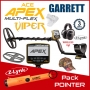 Détecteur Ace Apex de Garrett avec casque sans fil Z-Lynk et Pointer AT