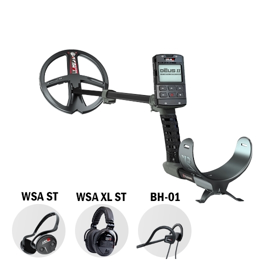 Detecteur de metaux XP Deus 2 RC avec disque 22 cm et technologie FMF et casque au choix