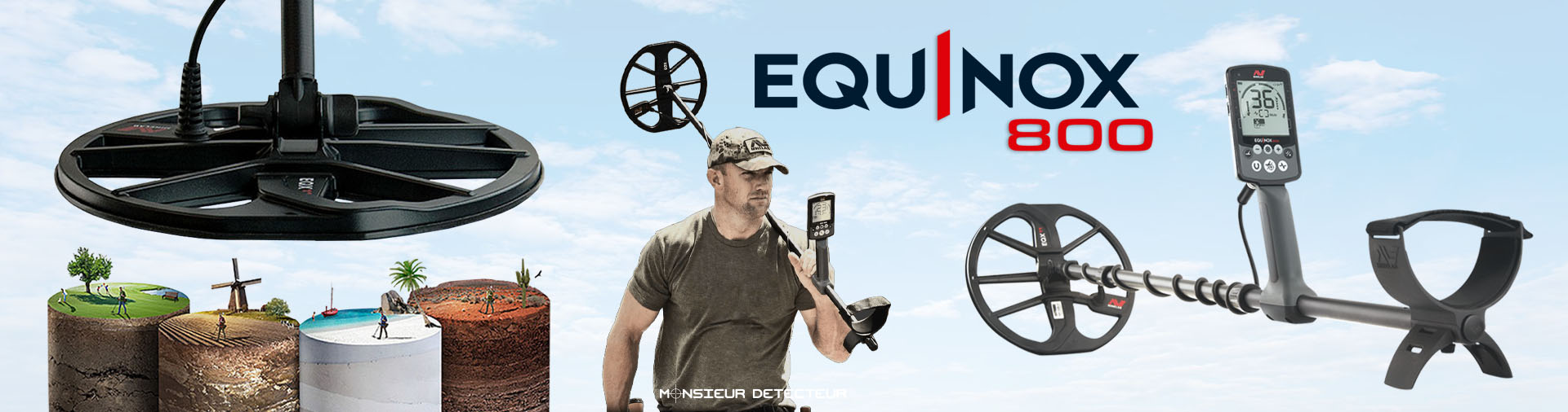 Acheter détecteur de metaux Equinox Minelab