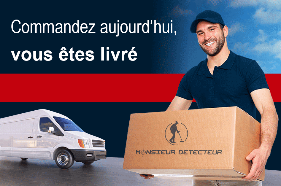 Livraison en 24h chrono de votre détecteur de métaux