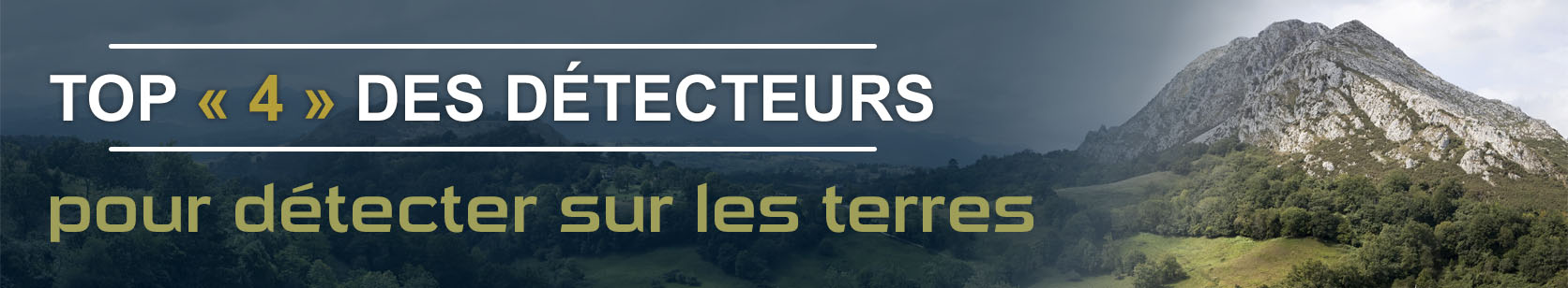 Meilleur detecteur de metaux