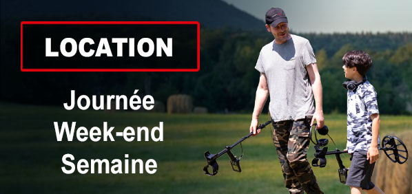 Location detecteur de metaux