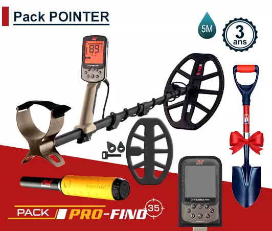 Minelab X-Terra Pro équipé Pro-Find 15 Minelab X-Terra Pro avec Pro-Find 15